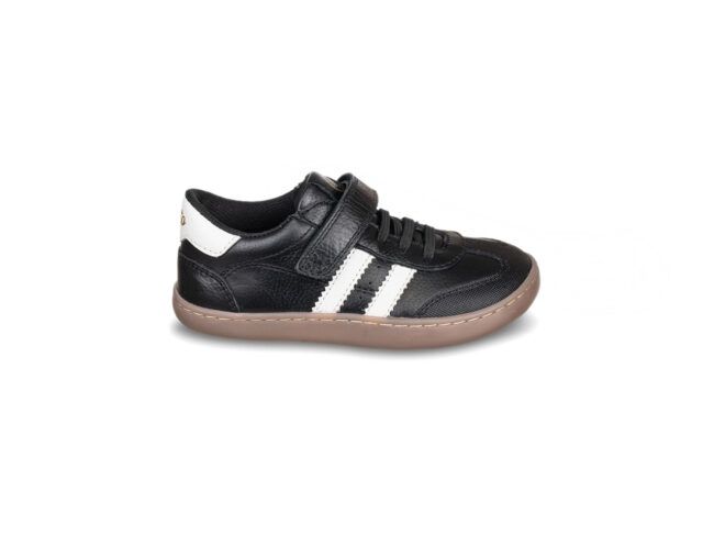 zapato sport piel negro Junior chetto