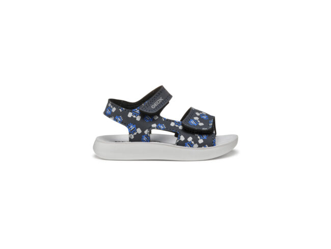 geox sandalia abierta marino estampado
