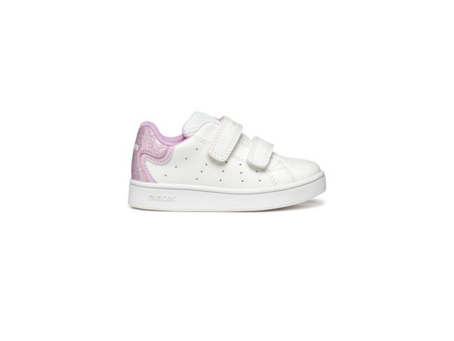 geox deportiva blanca y rosa