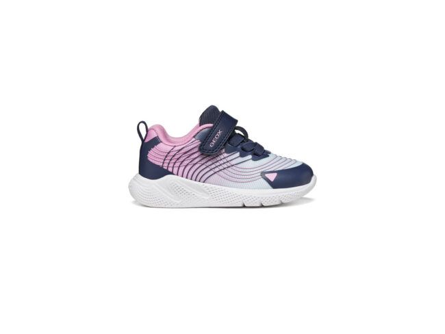 geox sport deportiva marino y rosa baby