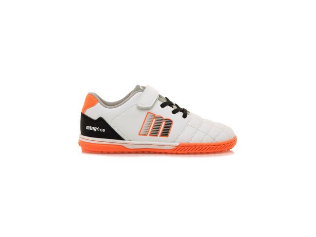 mustang sport futbol blancas con naranja junior