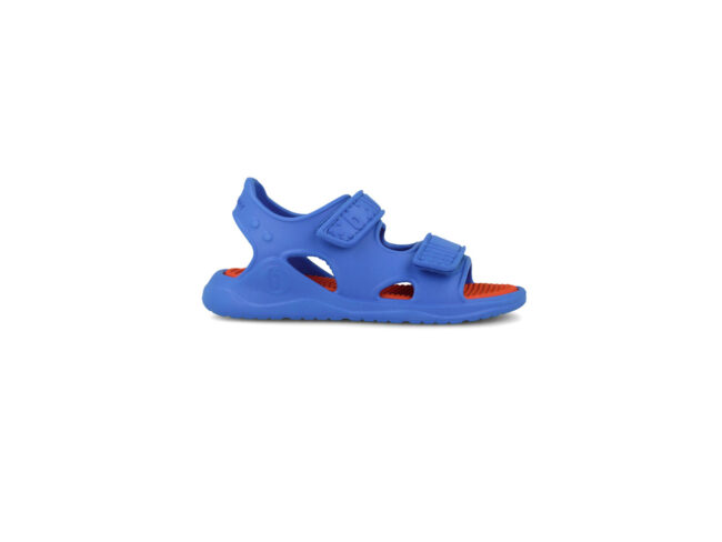 biomecanics sandalia agua azul y naranja junior