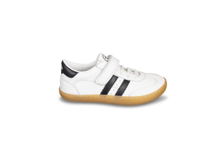 deportivas casual blanca y negra casual junior chetto
