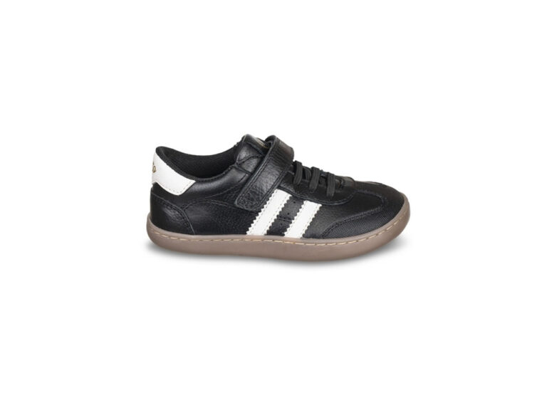 chetto deportivas casual negras y blanco junior