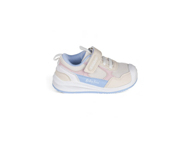 chetto sport beige rosa y celeste
