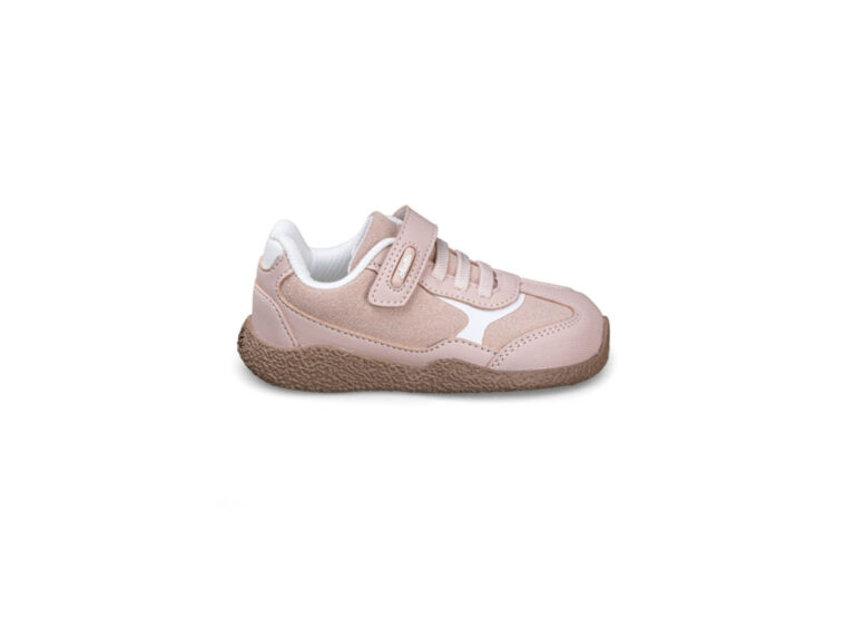 zapatilla casual rosa y blanco baby chetto