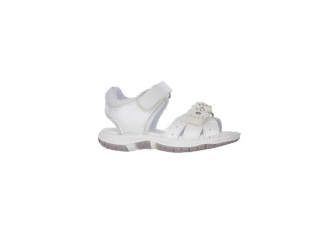 Chicco sandalia abierta blanca