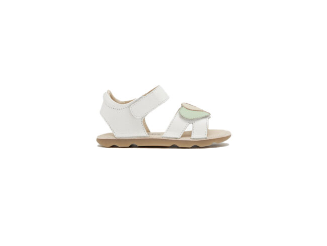 conguitos sandalia abierta blanca