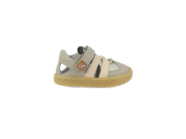 sandalias verdes y beige baby blanditos by crios