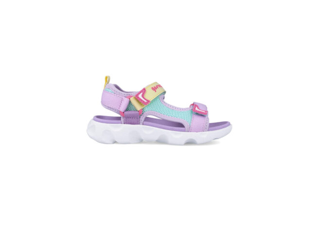 garvalin sandalias abiertas velcros multicolor