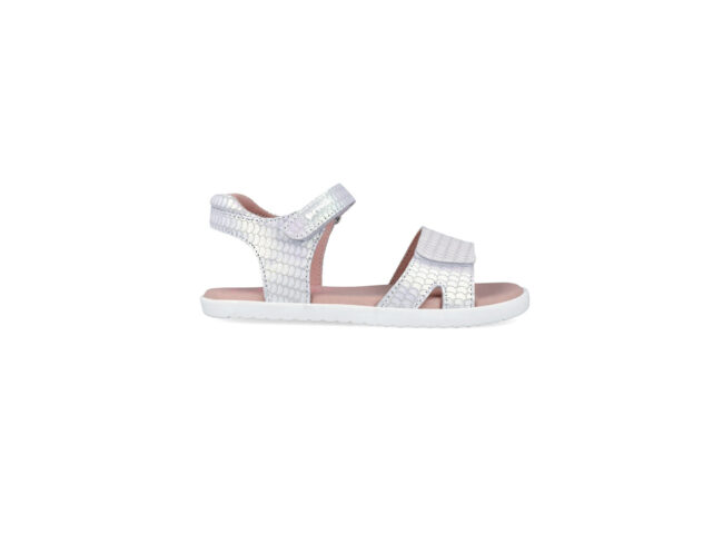 garvalin sandalias abiertas plata junior