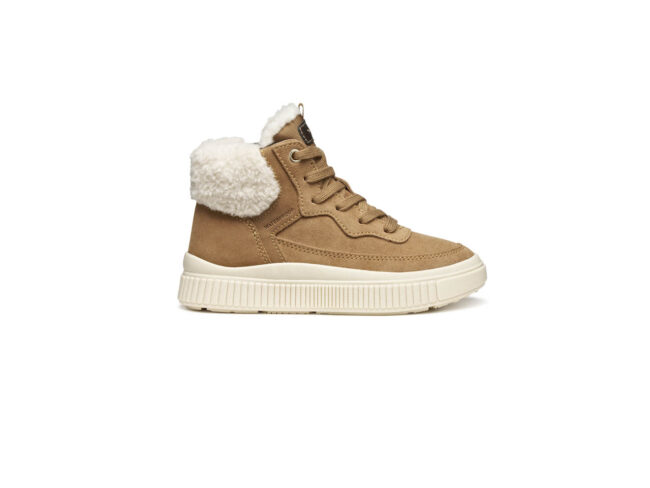 geox botines camel pelo niña junior