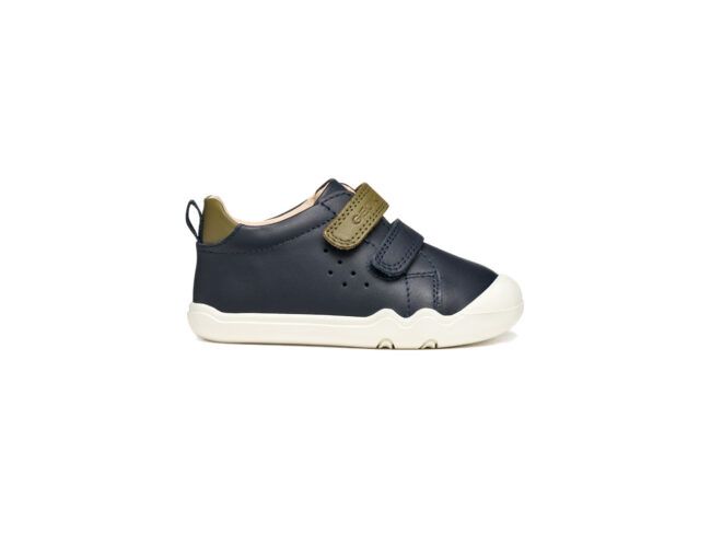 zapato piel marino suela blanca geox