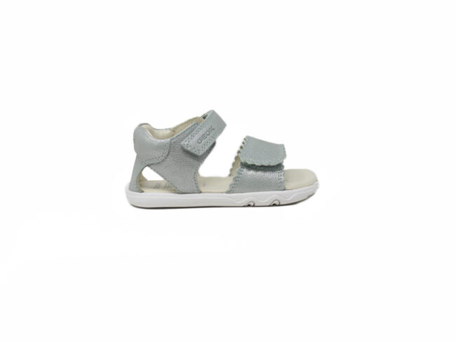 sandalia abierta verde anacarado baby geox