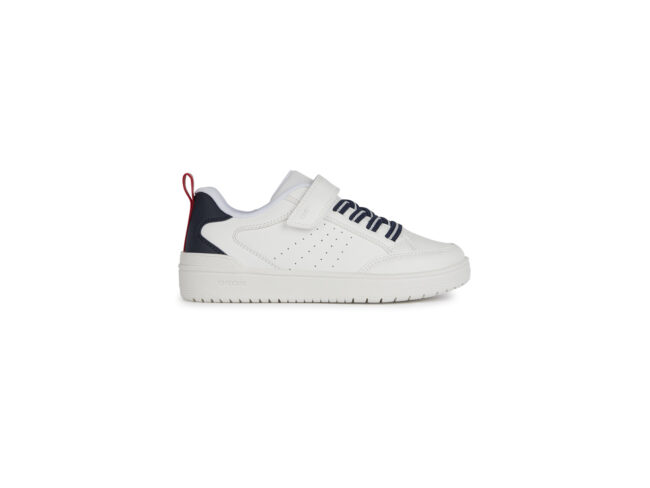 geox deportiva blanca y azul
