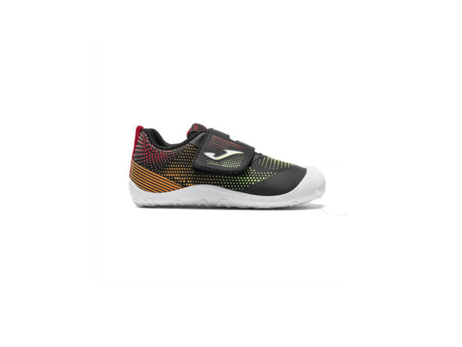 joma deportiva negra y naranja baby