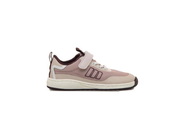 deportivas lila y nude mustang junior