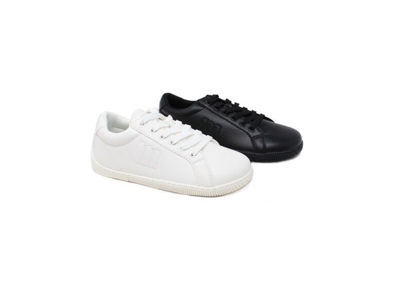 mustang blancasy negras cordones adulto mustang deportivas dos colores