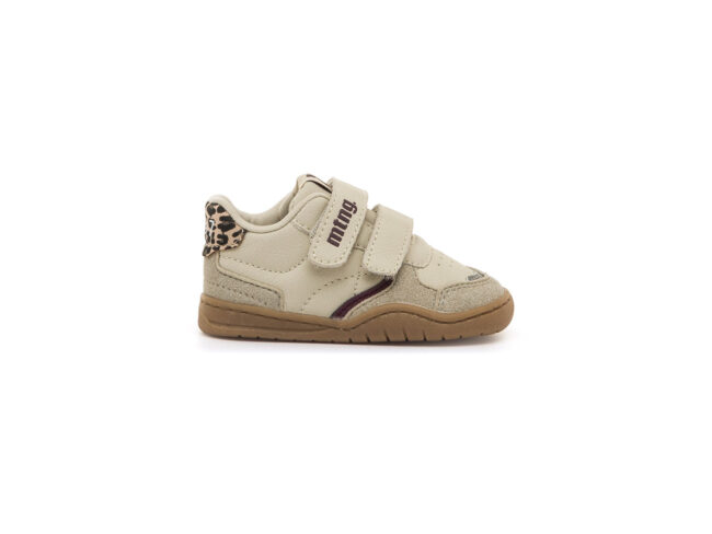 mustang deportiva Casual Crema baby