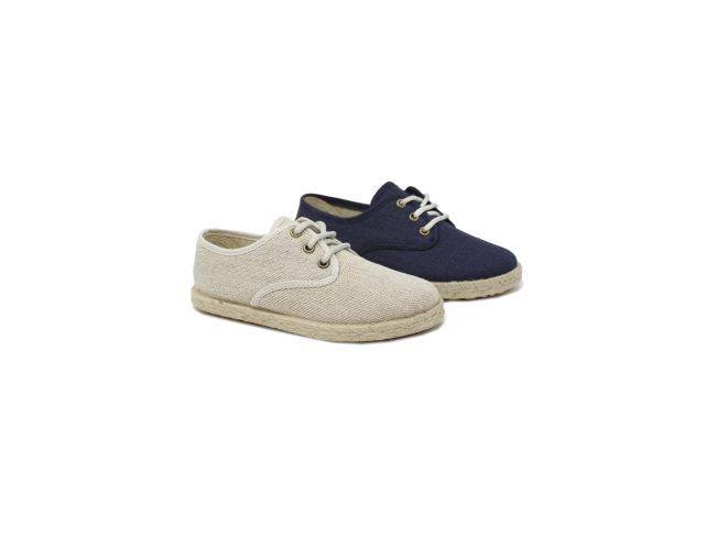 zapato lino dos colores